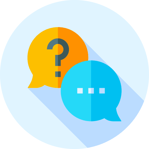 Support problematic question talk icon