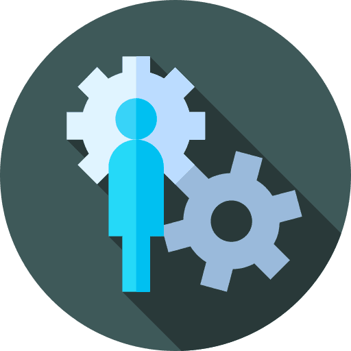 Gear cogwheel setting business resources icon