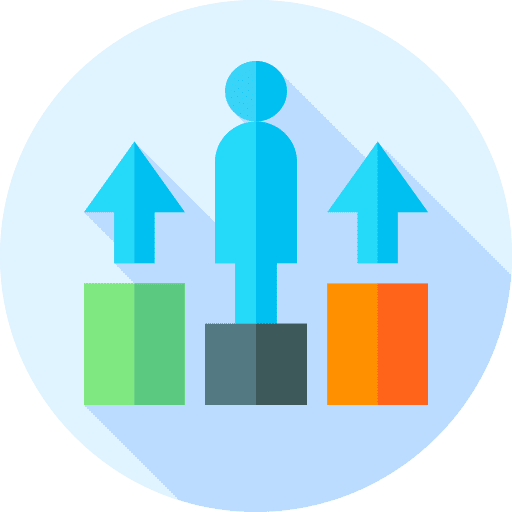 Growth arrow advancement business and finance icon