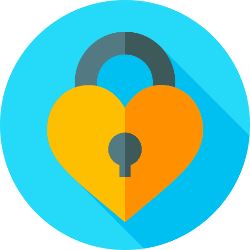 Self esteem lock self esteem fidelity icon