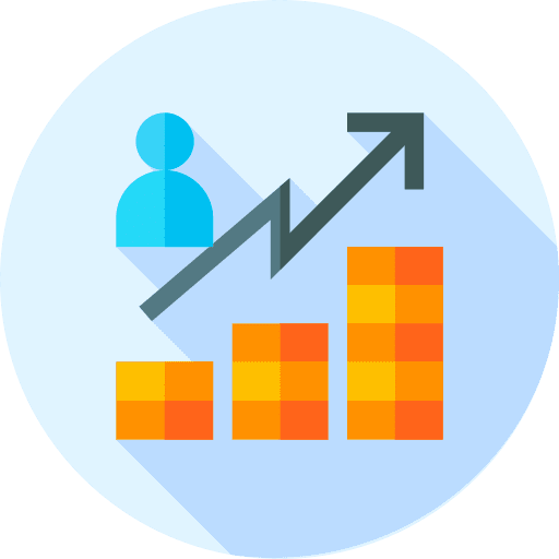 Coins profits people business and finance icon