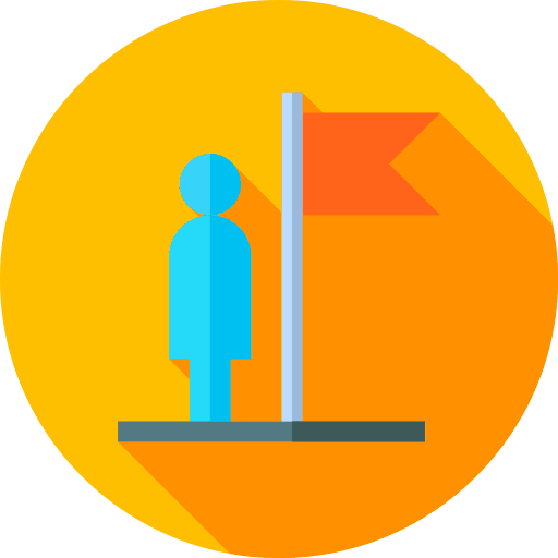 Goal change hard work learning icon