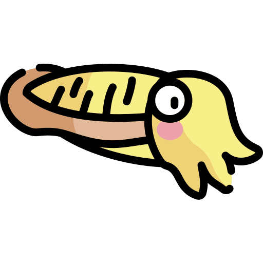 Cuttlefish cuttlefish sea life aquatic icon