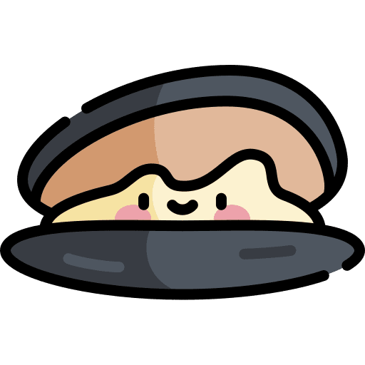 Mussel food mussel animals icon