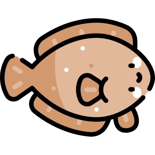 Flounder wildlife flounder animals icon
