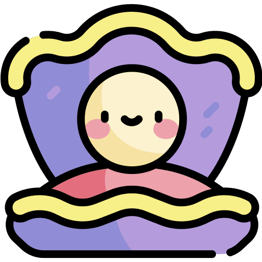 Oyster mollusk sea life gourmet icon