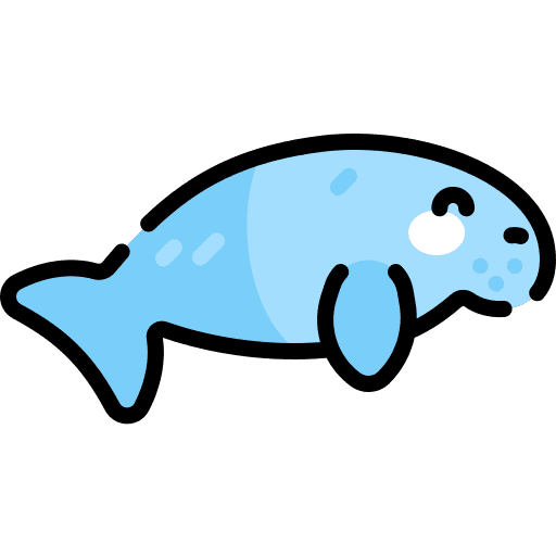 Sea cow sea cow wildlife animal kingdom icon
