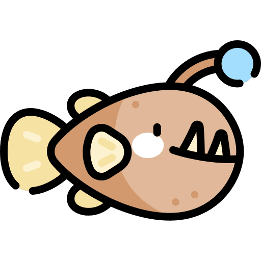 Anglerfish animals animal animal kingdom icon
