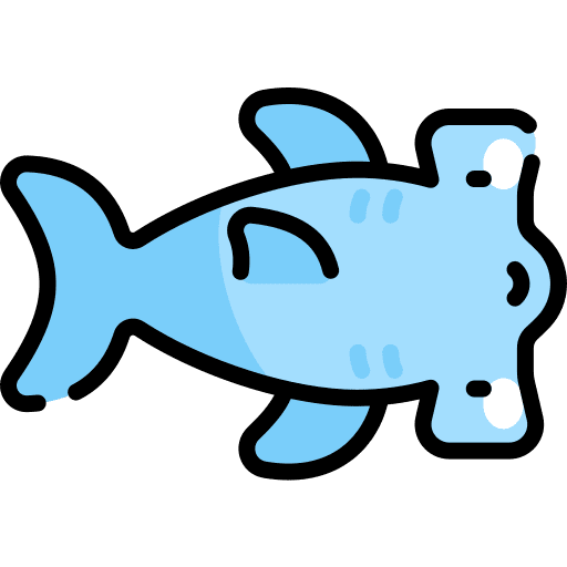 Hammerhead fish animals fish animal kingdom icon