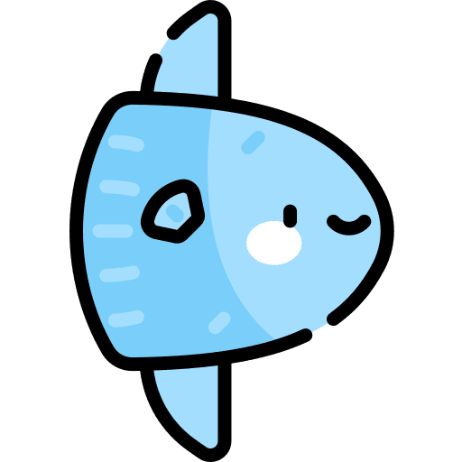 Sunfish animal animals aquatic icon