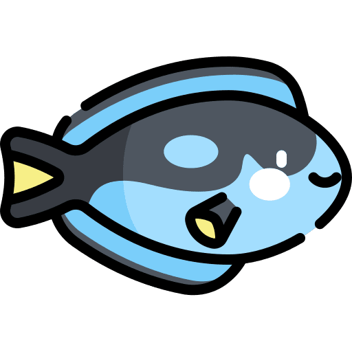 Surgeon fish aquarium animals aquatic icon