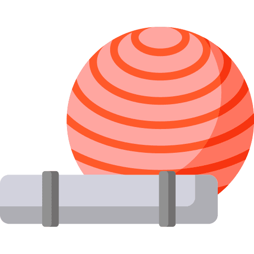 Ball ball yoga ball wellness icon