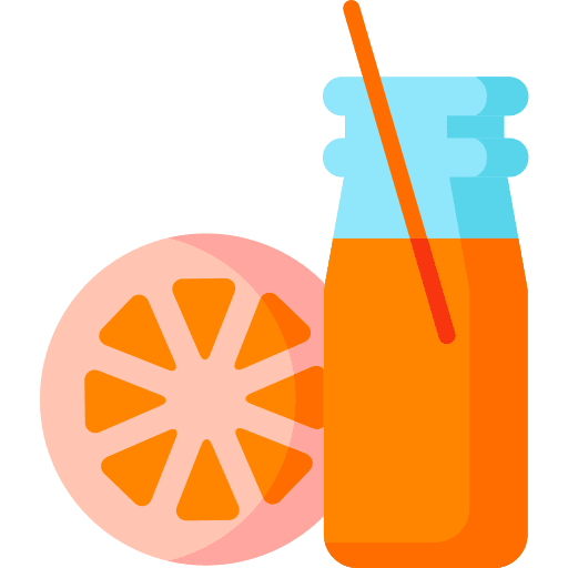 Beverage breakfast refreshing fruit icon