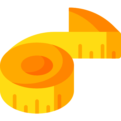 Centimeter centimeters millimeters measuring icon