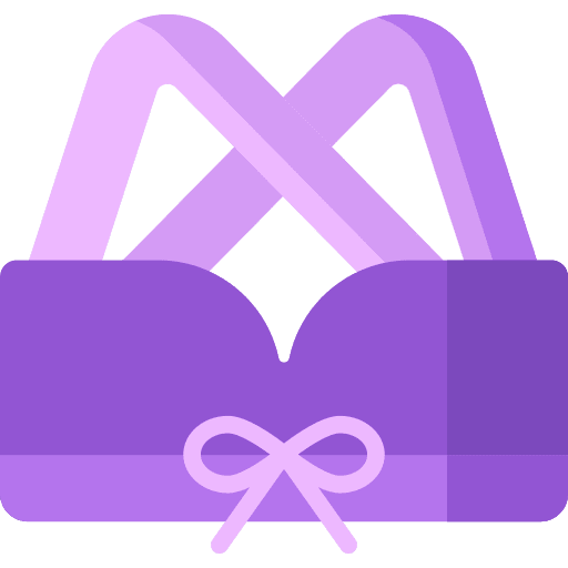 Bra sportive sports and competition bra icon