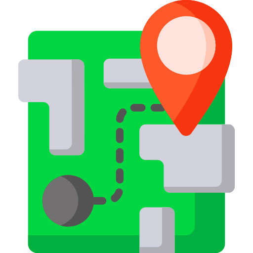 Finish map location start position icon