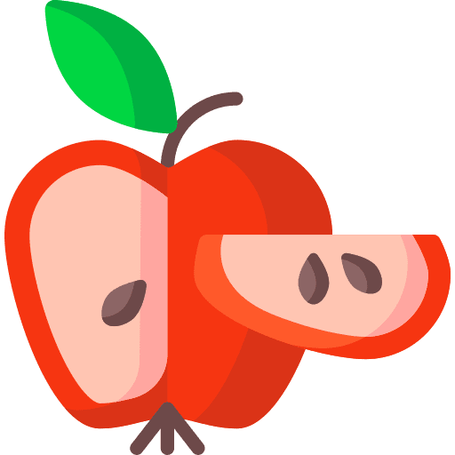 Apple food vegetarian food and restaurant icon