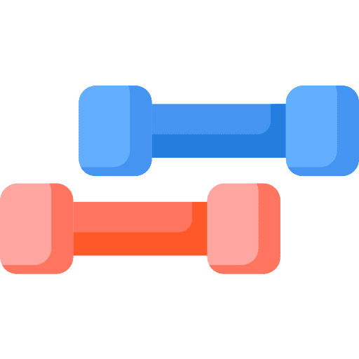 Dumbbell gym weights dumbbell icon