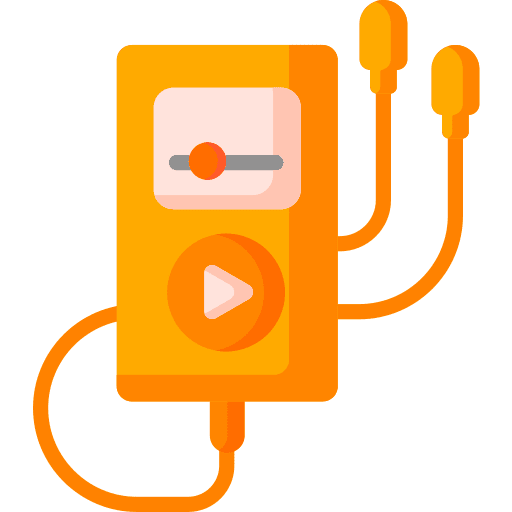 Earphones earphones electronics portable icon