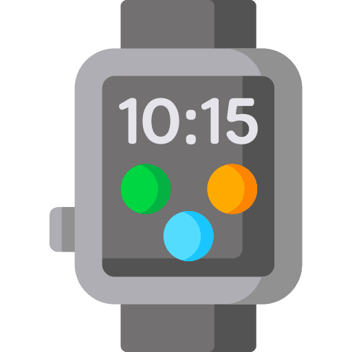 Electronics wristwatch smartwatch watch icon