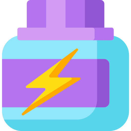 Exercise protein powder healthcare and medical powder icon