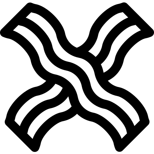 Bacon strips bacon strips bacons icon