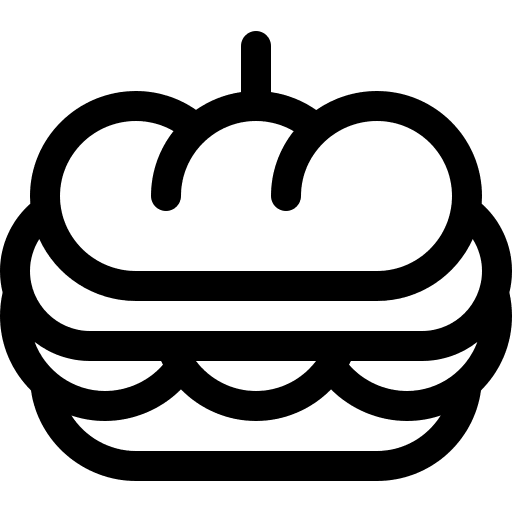 Sandwiches meal bread food and restaurant icon