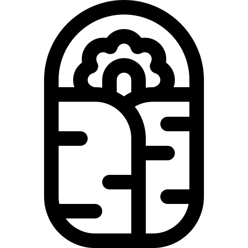 Burrito meat mexican food food icon