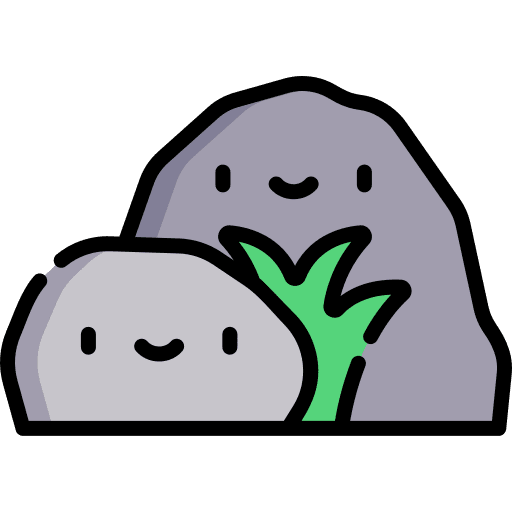 Rocks rock stone rocks icon