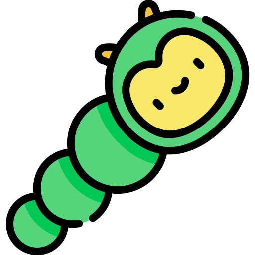 Caterpillar bugs caterpillar insects icon