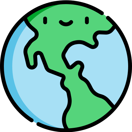 Earth maps and location earth globe icon