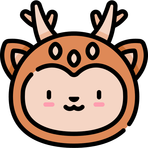Deer animal deer winter icon