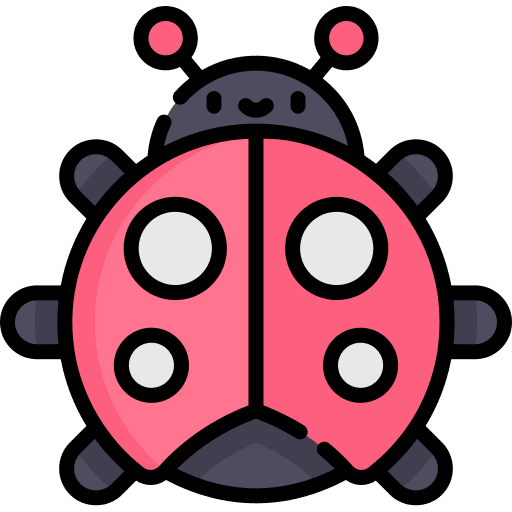 Ladybug entomology bugs animals icon