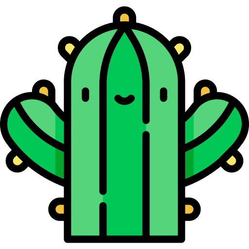 Cactus nature dessert cactus icon