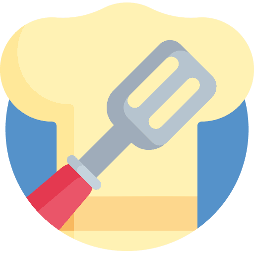 Chef cook hat restaurant icon