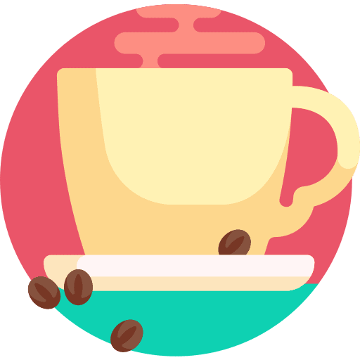 Coffee cup hot drink mug food and restaurant icon