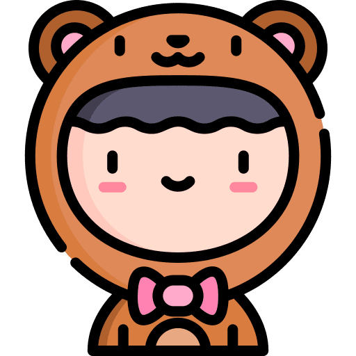 Bear costume bear people icon