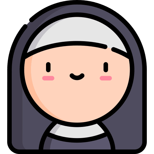 Nun woman occupation religious icon