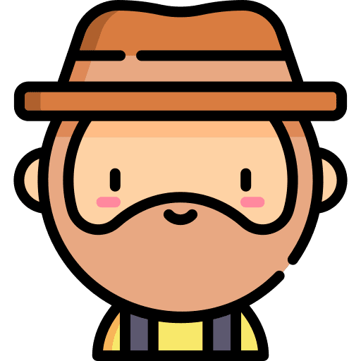 Cowboy character man cowboy icon