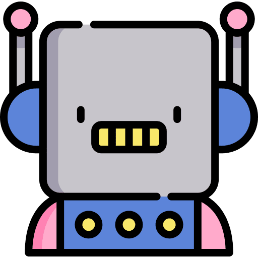 Robot avatar robot profile icon