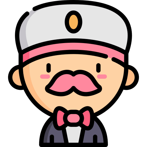 Magician avatar user hat icon