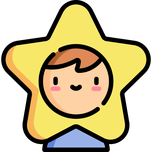 Star star costume hobbies and free time icon
