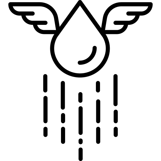 Drop weather ecology rain icon