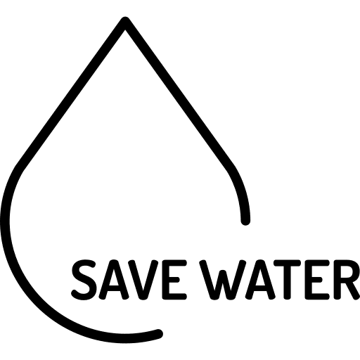 Save water save water water ecology icon