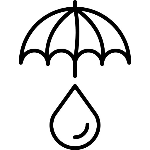 Save water drop hands save water icon