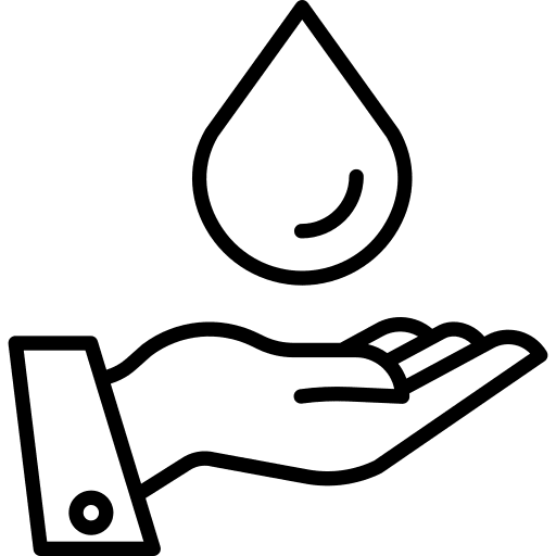 Save water ecology solidarity ecology and environment icon