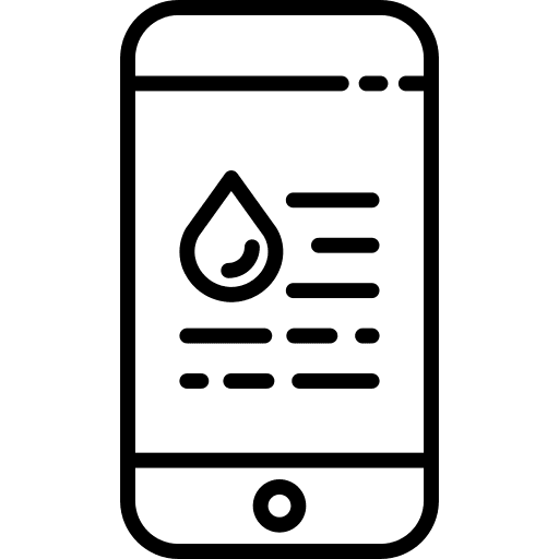 Smartphone touch screen technology iphone icon