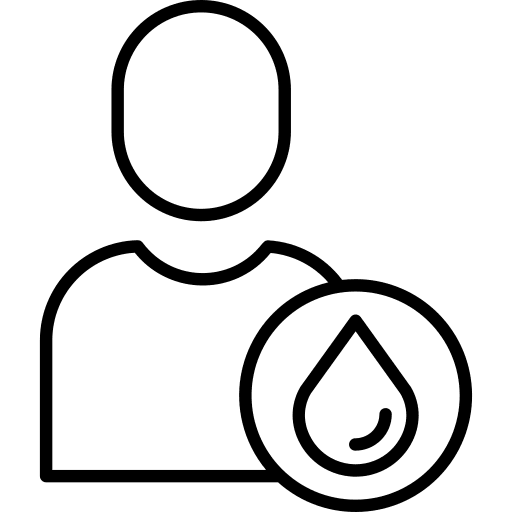 User water profile avatar icon