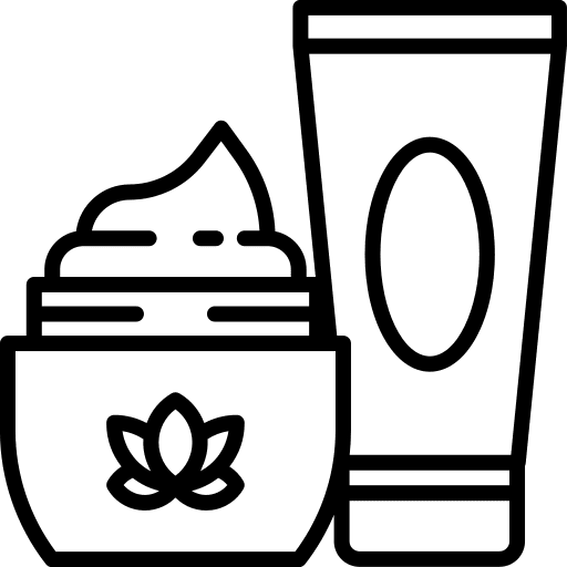 Cream lotion wellness cream icon