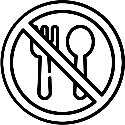 Fasting fasting spoon wellness icon